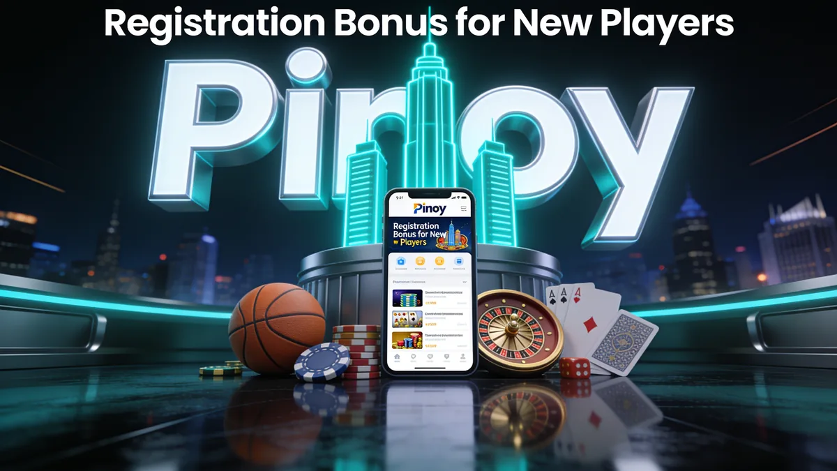 Registration Bonus for New Players: pinoy guide for players in the Philippines